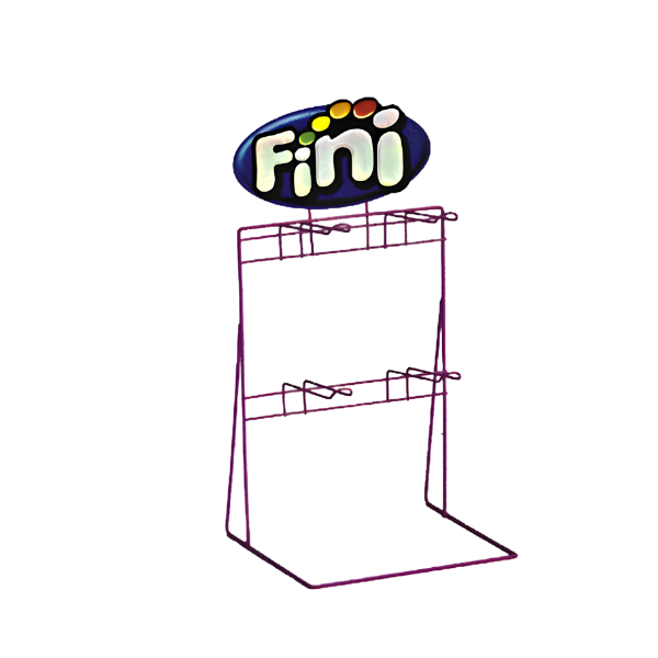 Display Promocional Aramado de Balcão com Ganchos